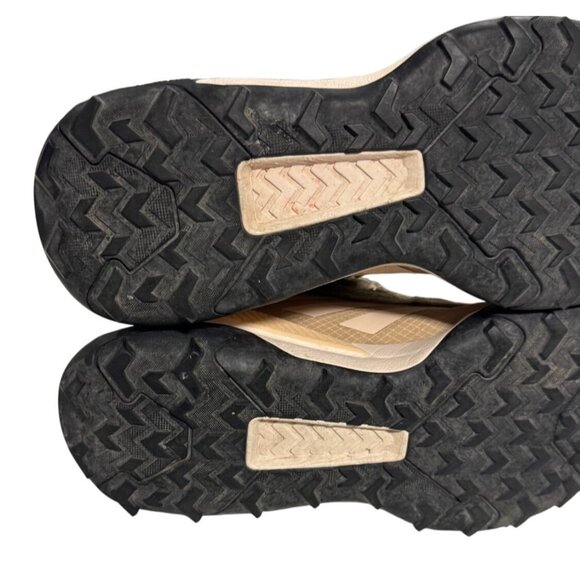 Adidas Terrex Hyperblue Rain Ready Mid Hiking Shoes Women's 10 Tan Waterproof - Picture 8 of 9